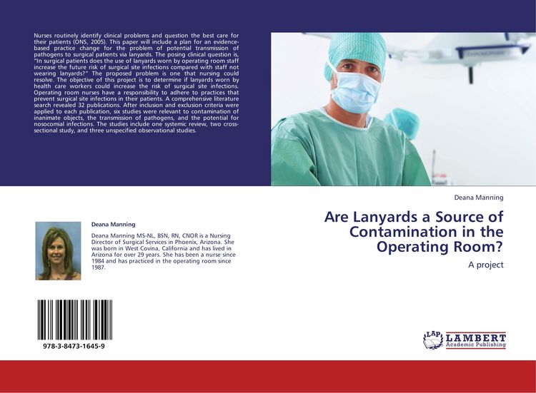 Produktbild: Are Lanyards a Source of Contamination in the Operating Room?