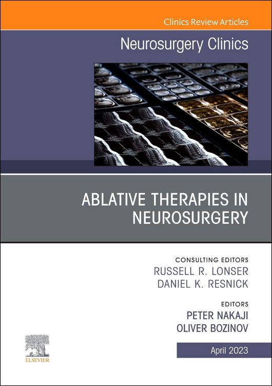 Produktbild: Ablative Therapies in Neurosurgery, an Issue of Neurosurgery Clinics of North America
