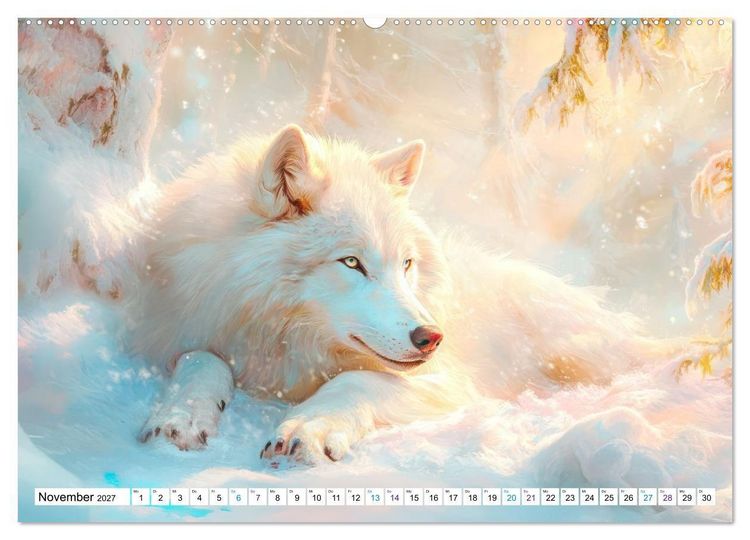 Produktbild: Winterm&auml;rchen - Der fantastischen Art (hochwertiger Premium Wandkalender 2027 DIN A2 quer), Kunstdruck in Hochglanz