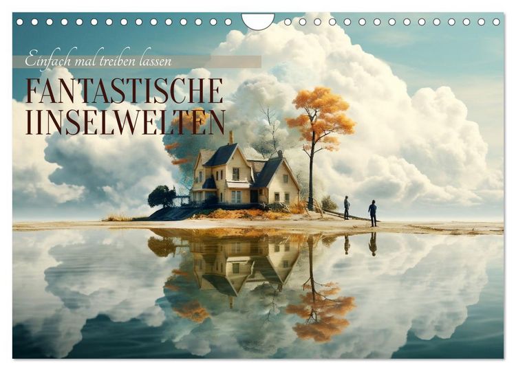 Produktbild: Fantastische Inselwelten (Wandkalender 2026 DIN A4 quer), CALVENDO Monatskalender