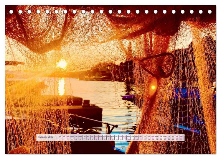 Produktbild: Shorelines of the World (Desk Calendar 2027 DIN A5 landscape), CALVENDO 12 Month DeskCalendar