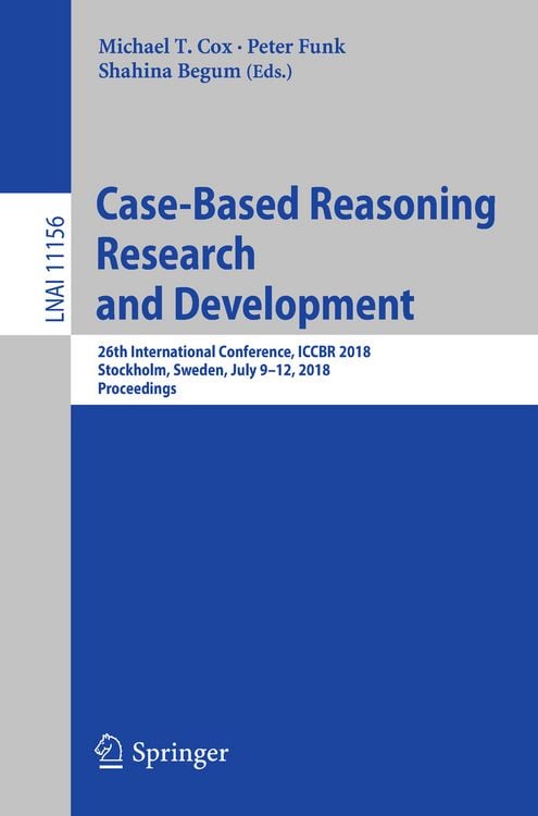 Produktbild: Case-Based Reasoning Research and Development