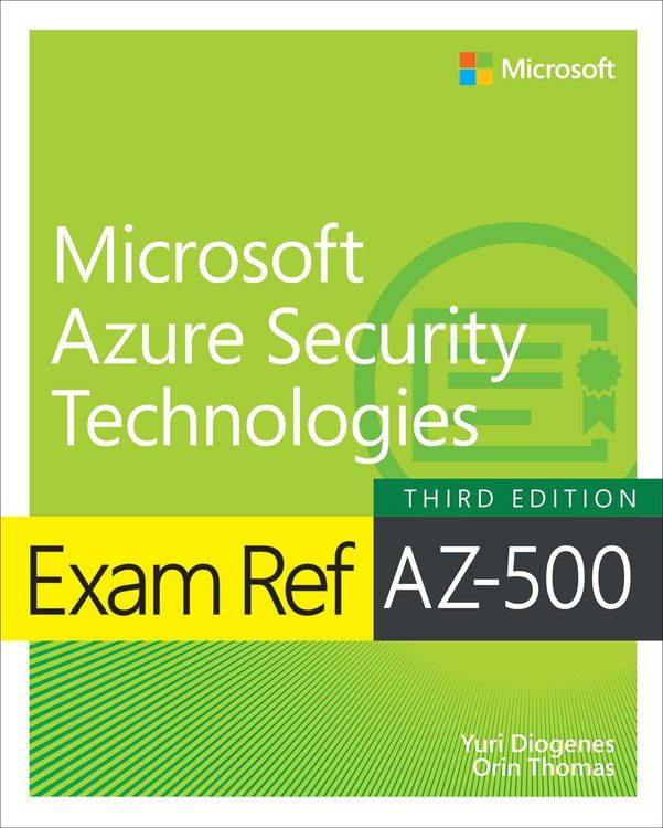 Produktbild: Exam Ref AZ-500 Microsoft Azure Security Technologies