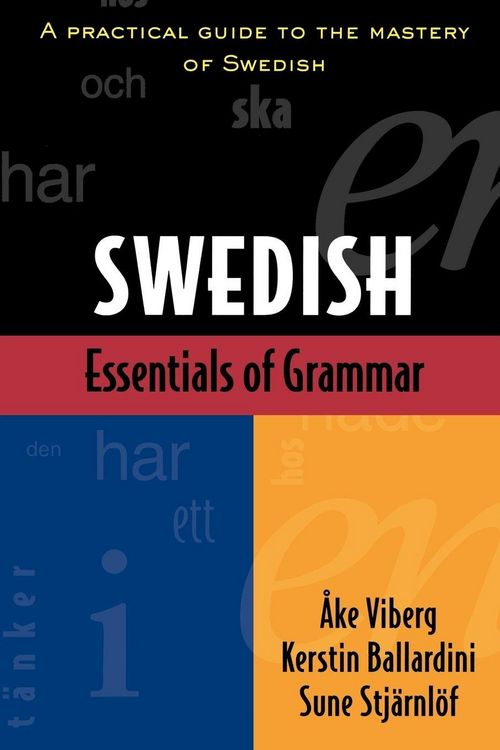 Produktbild: Essentials Of Swedish Grammar