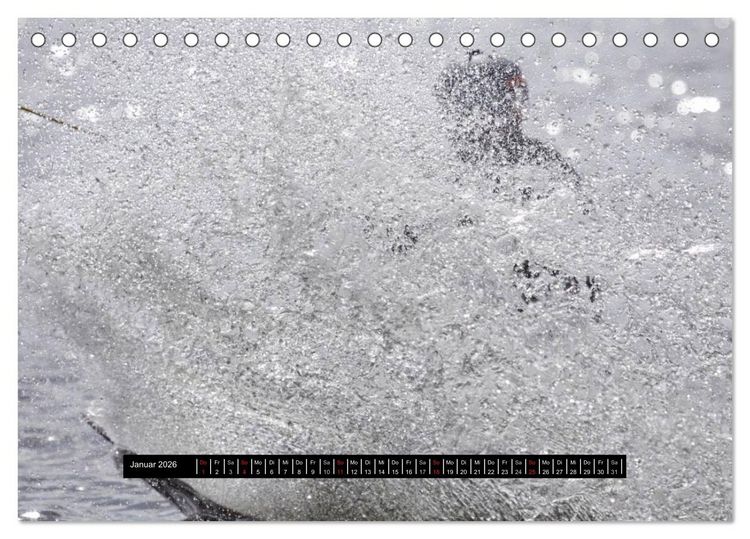 Produktbild: Wakeboarding (Tischkalender 2026 DIN A5 quer), CALVENDO Monatskalender
