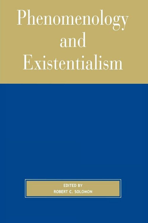 Produktbild: Phenomenology and Existentialism