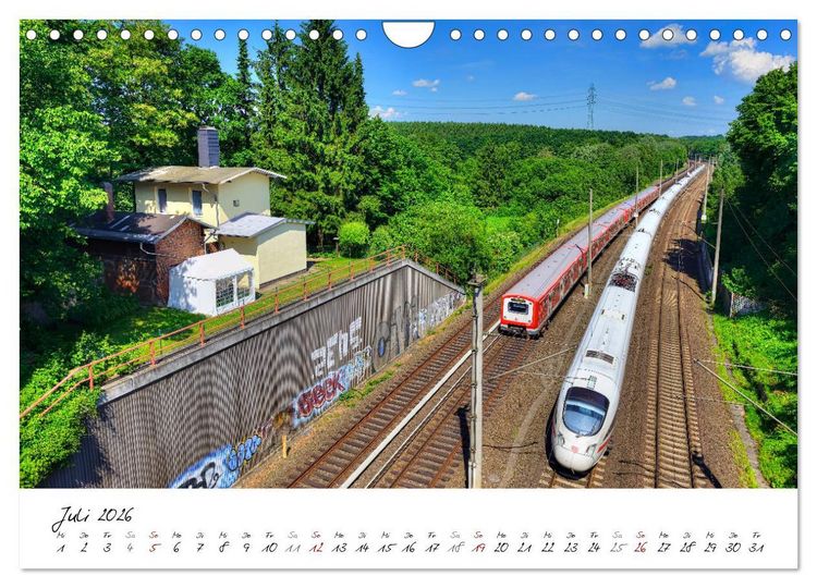 Produktbild: Unser buntes Bergedorf (Wandkalender 2026 DIN A4 quer), CALVENDO Monatskalender
