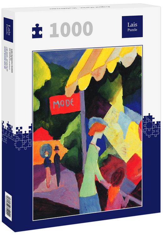Produktbild: Lais Puzzle August Macke - Modefenster 1000 Teile
