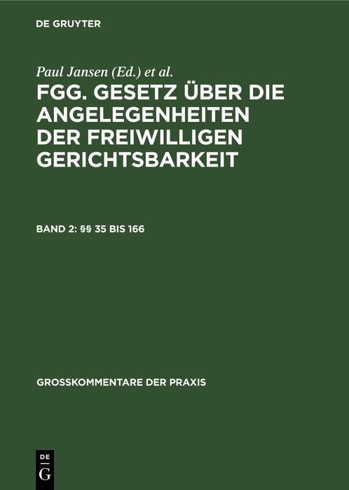 Produktbild: &sect;&sect; 35 bis 166