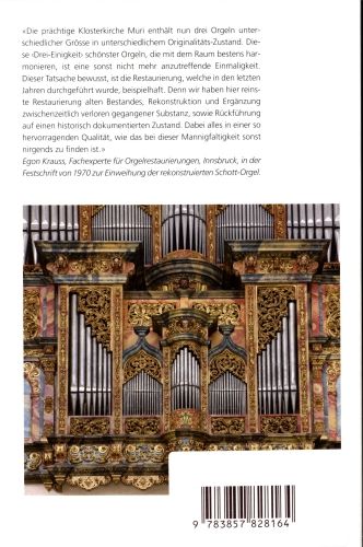 Produktbild: Die Orgeln der Klosterkirche Muri und ihre Geschichte