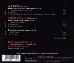 Produktbild: Bruch,Stenhammar - Violin Concerto no1,Op. 26,V