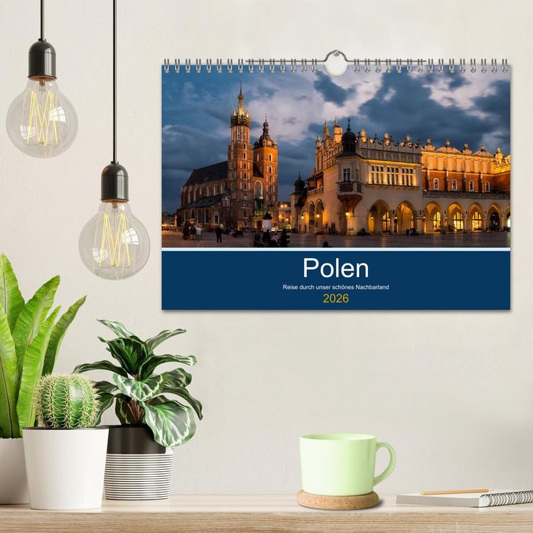 Produktbild: Polen - Reise durch unser sch&ouml;nes Nachbarland (Wandkalender 2026 DIN A4 quer), CALVENDO Monatskalender