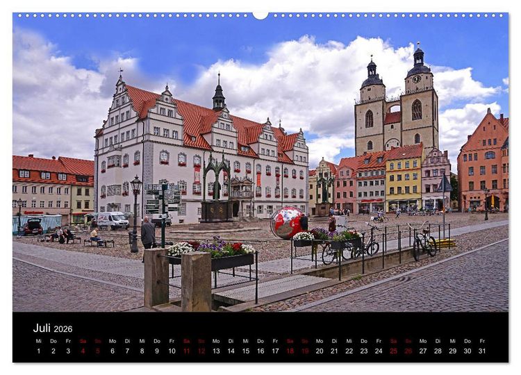 Produktbild: Elberadweg Coswig (Anhalt) (hochwertiger Premium Wandkalender 2026 DIN A2 quer), Kunstdruck in Hochglanz