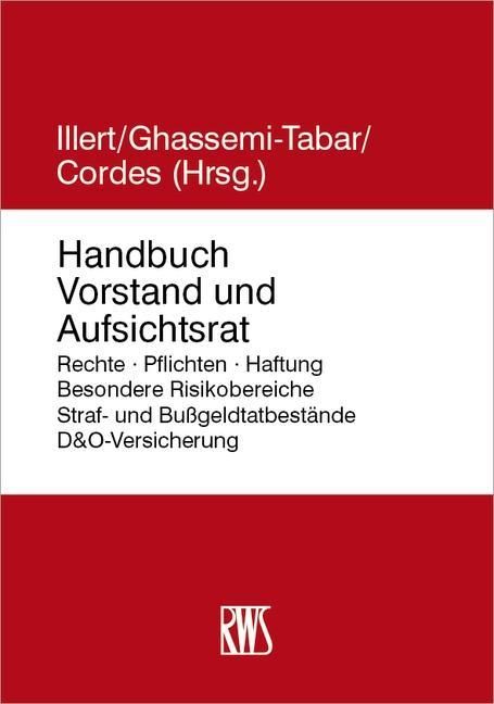 Produktbild: Handbuch Vorstand und Aufsichtsrat