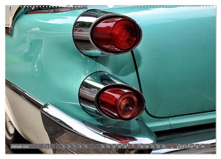 Produktbild: American Old Cars - Amerikanische Autolegenden (Wandkalender 2026 DIN A2 quer), CALVENDO Monatskalender