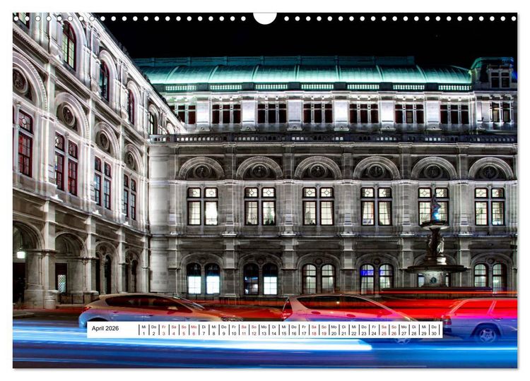 Produktbild: Wien Facettenreiche Metropole (Wandkalender 2026 DIN A3 quer), CALVENDO Monatskalender
