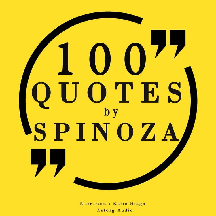 Produktbild: 100 quotes by Baruch Spinoza