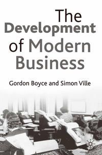 Produktbild: The Development of Modern Business