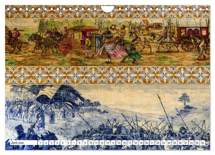 Produktbild: Porto - Charme am Douro (Wandkalender 2026 DIN A4 quer), CALVENDO Monatskalender