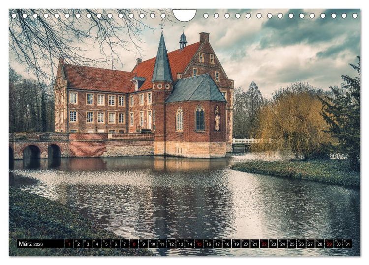 Produktbild: Das M&uuml;nsterland - Meine Impressionen (Wandkalender 2026 DIN A4 quer), CALVENDO Monatskalender