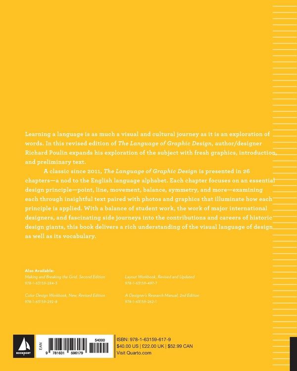 Produktbild: The Language of Graphic Design Revised and Updated