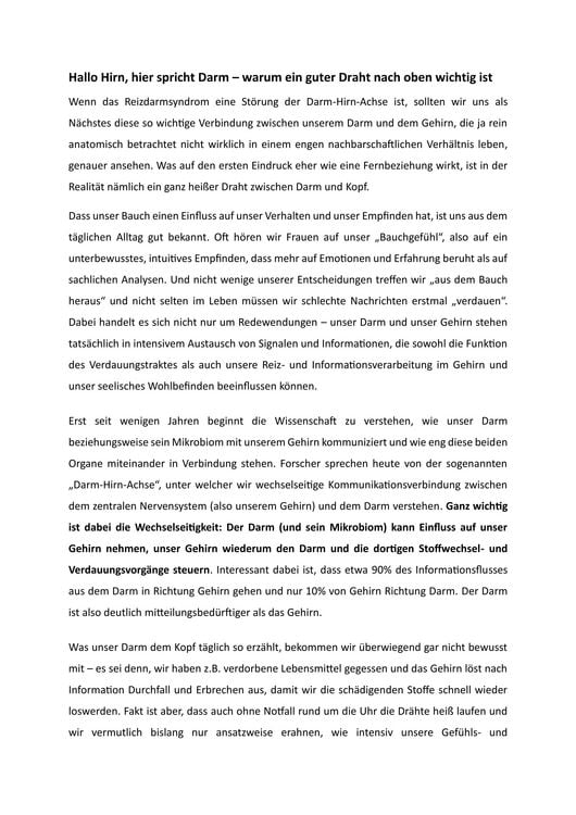 Produktbild: Frauen haben anders Darm