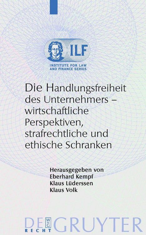 Produktbild: Die Handlungsfreiheit des Unternehmers