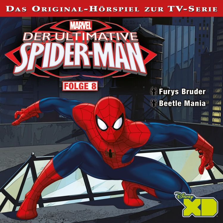 Produktbild: 08: Furys Bruder / Beetle Mania (H&ouml;rspiel zur Marvel TV-Serie)