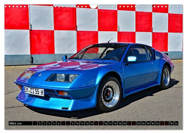 Produktbild: Renault Alpine A310 V6 (Wandkalender 2026 DIN A3 quer), CALVENDO Monatskalender