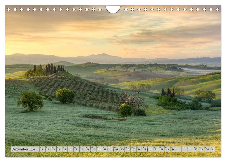 Produktbild: Wundersch&ouml;ne Toskana (Wandkalender 2026 DIN A4 quer), CALVENDO Monatskalender