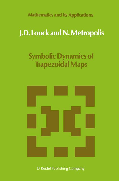 Produktbild: Symbolic Dynamics of Trapezoidal Maps