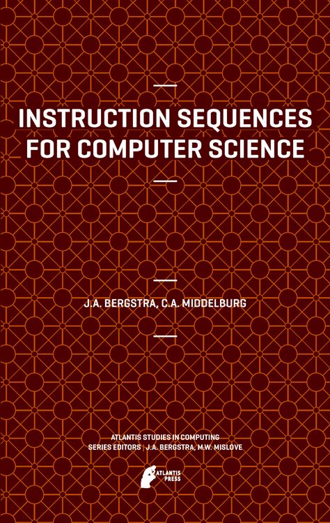 Produktbild: Instruction Sequences for Computer Science