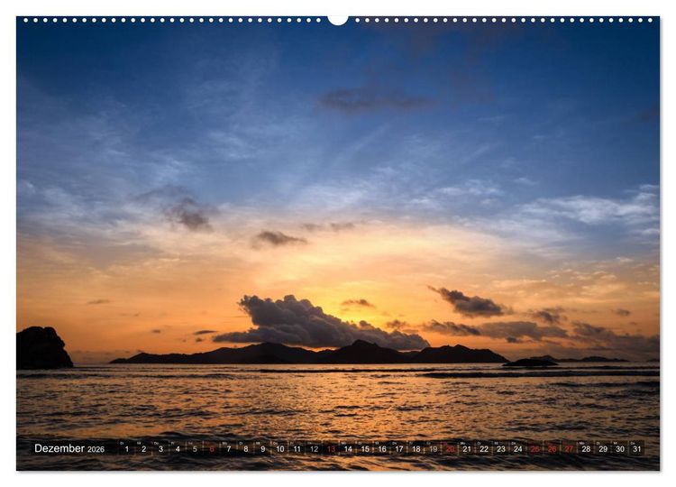 Produktbild: Seychellen - Das letzte Paradies auf Erden (Wandkalender 2026 DIN A2 quer), CALVENDO Monatskalender
