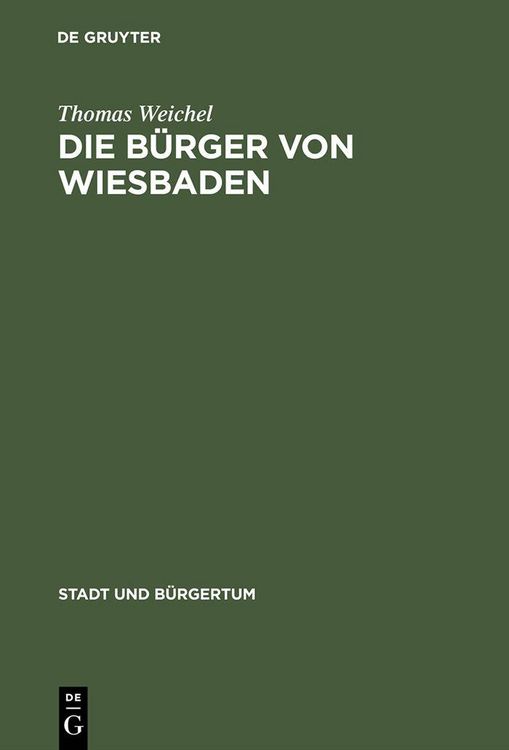 Produktbild: Die B&uuml;rger von Wiesbaden