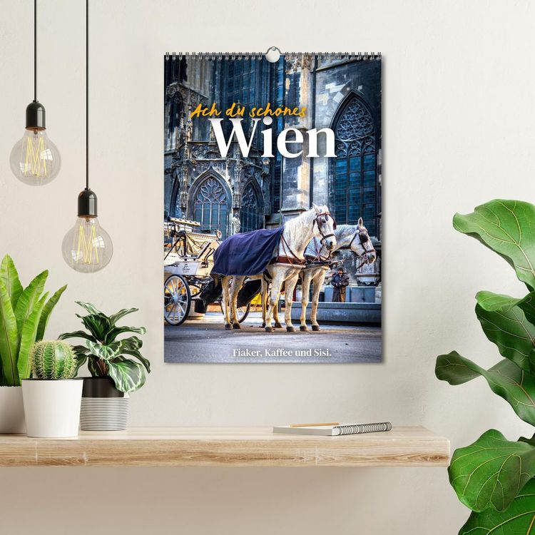 Produktbild: Ach du sch&ouml;nes Wien (Wandkalender 2026 DIN A3 hoch), CALVENDO Monatskalender