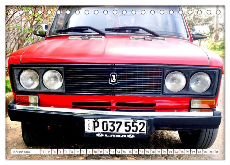 Produktbild: LADA-1600 - Russlands popul&auml;rstes Automobil (Tischkalender 2026 DIN A5 quer), CALVENDO Monatskalender