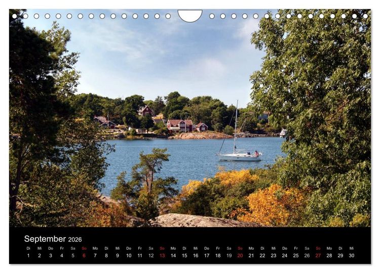 Produktbild: S&uuml;dschweden (Wandkalender 2026 DIN A4 quer), CALVENDO Monatskalender