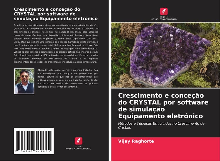 Produktbild: Crescimento e conce&ccedil;&atilde;o do CRYSTAL por software de simula&ccedil;&atilde;o Equipamento eletr&oacute;nico