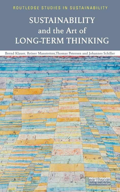 Produktbild: Sustainability and the Art of Long-Term Thinking