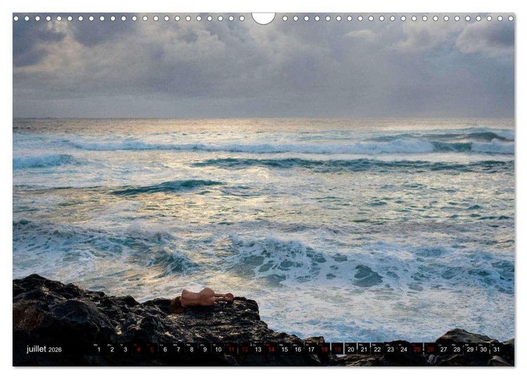 Produktbild: Lanzarote et le nu (Calendrier mural 2026 DIN A3 vertical), CALVENDO calendrier mensuel