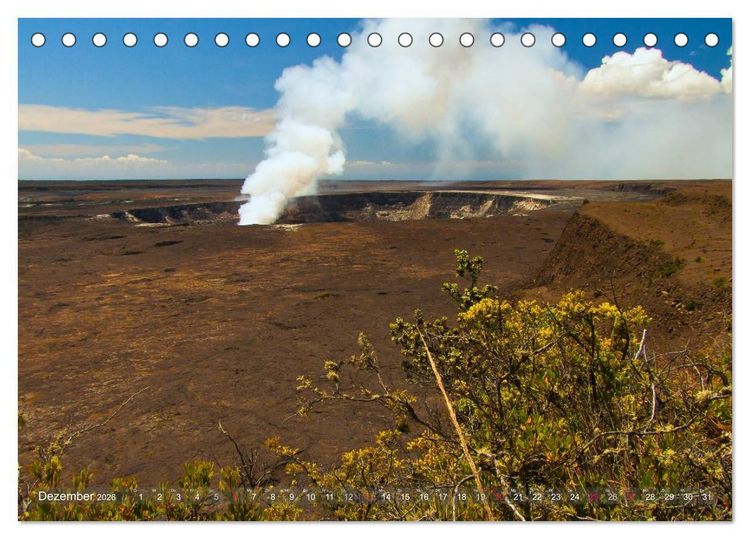 Produktbild: Hawaii und seine Aloha - Inseln (Tischkalender 2026 DIN A5 quer), CALVENDO Monatskalender