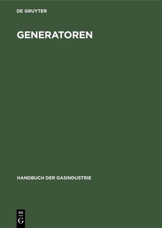 Produktbild: Generatoren