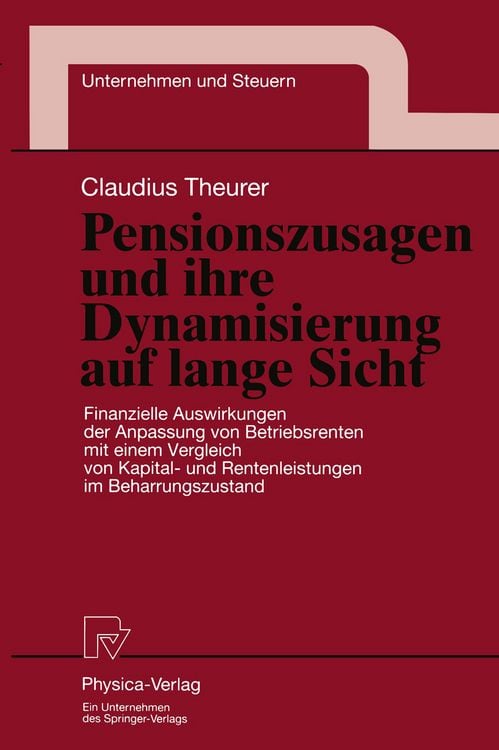 Produktbild: Pensionszusagen und ihre Dynamisierung auf lange Sicht