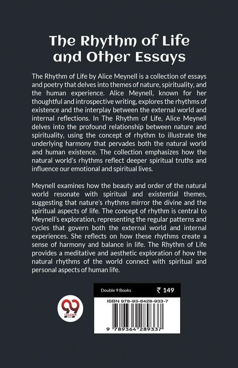 Produktbild: The Rhythm of Life and Other Essays