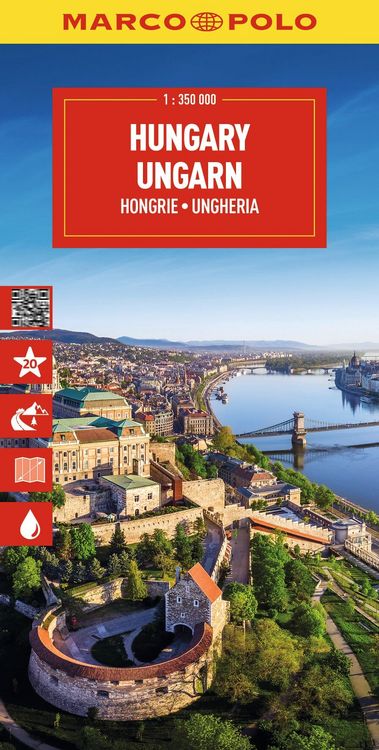 Produktbild: MARCO POLO Reisekarte Ungarn 1:350.000