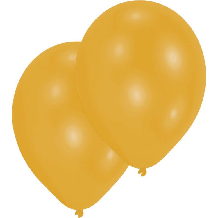 Produktbild: Luftballons Metallic gold &Oslash;27,5cm 50 St&uuml;ck