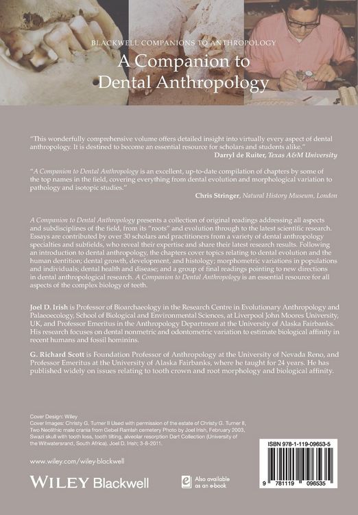Produktbild: A Companion to Dental Anthropology