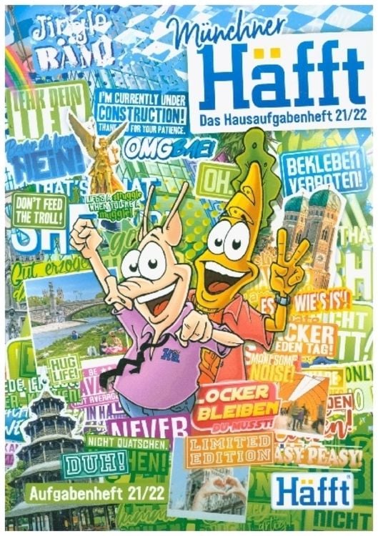 Produktbild: H&auml;fft - Das Hausaufgabenheft! 2020/2021 A5 - M&uuml;nchen