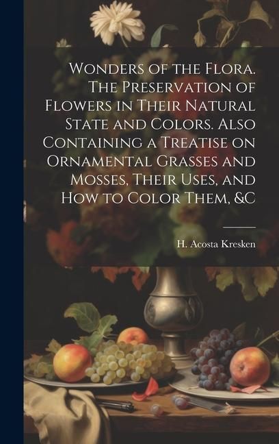 Produktbild: Wonders of the Flora. The Preservation of Flowers in Their Natural State and Colors. Also Containing a Treatise on Ornamental Grasses and Mosses, Thei