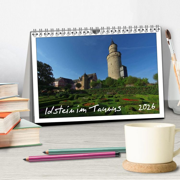 Produktbild: Idstein im Taunus (Tischkalender 2026 DIN A5 quer), CALVENDO Monatskalender